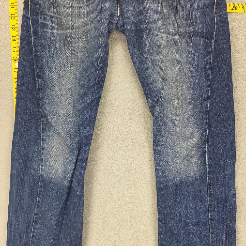 Vintage Levis Engineered Jeans Mens 29x32 Blue Twisted Button Fly Medium Wash - Picture 12 of 16
